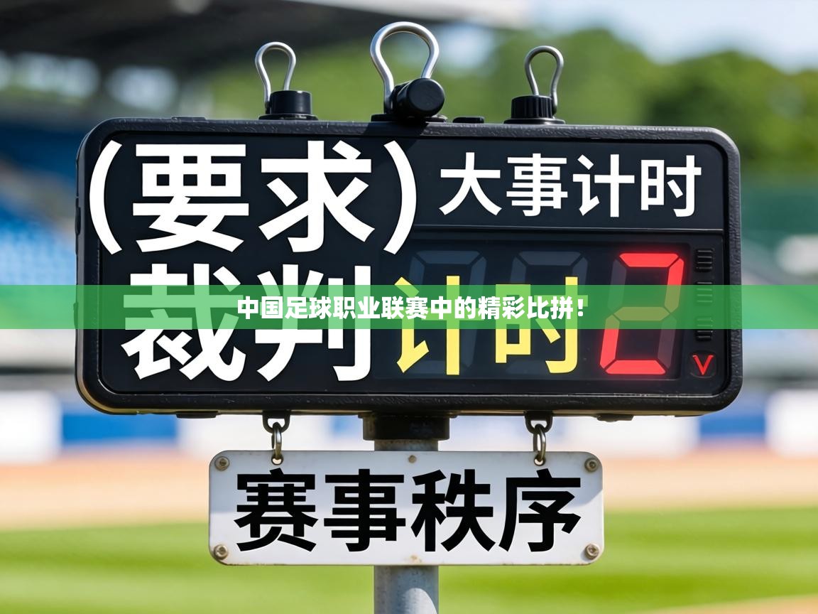 中国足球职业联赛中的精彩比拼！  第2张